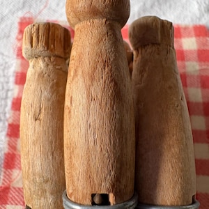 Vintage Wäscheklammern aus Holz