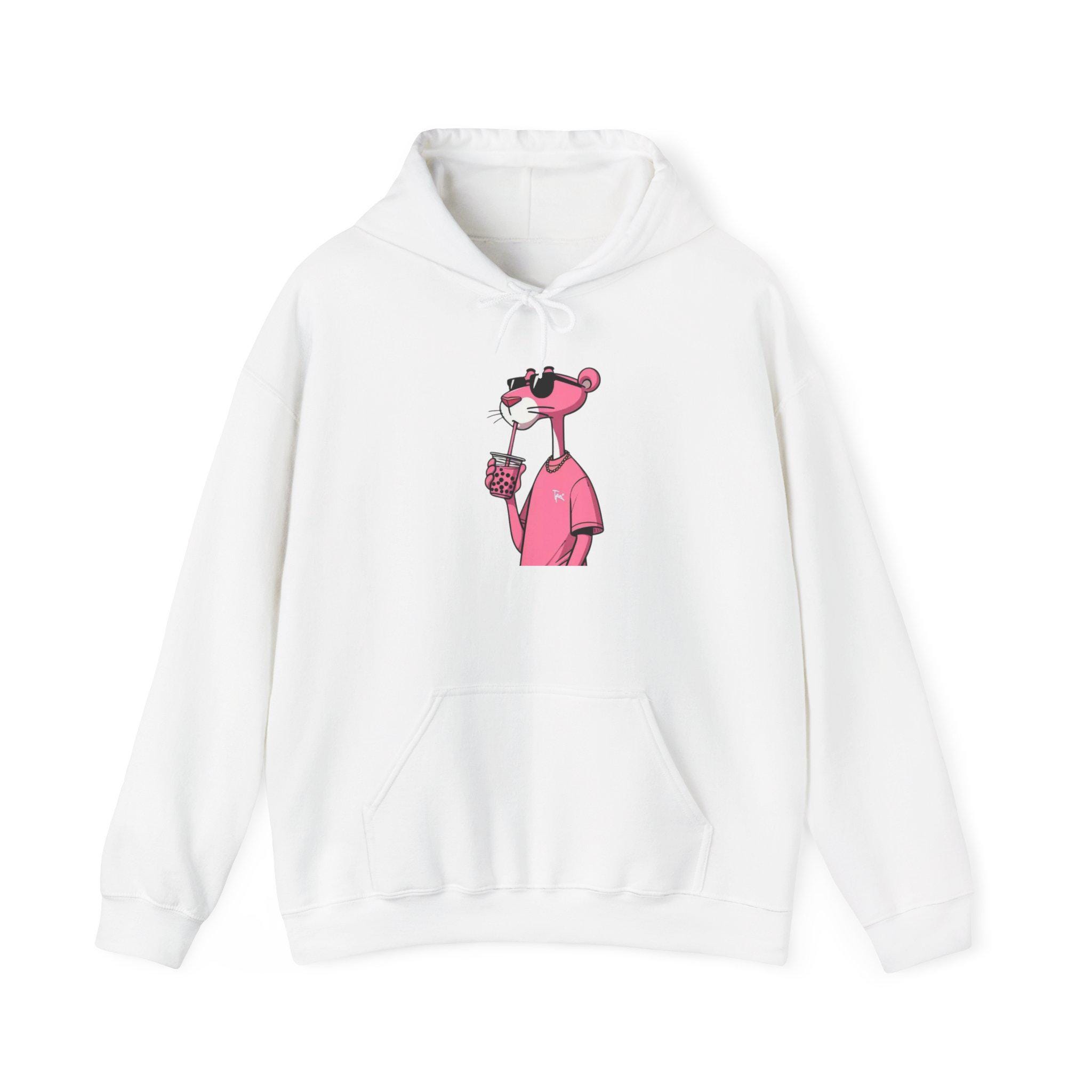 Hooded Sweatshirt Champion Sweater Light Pink Panther Pink Panther