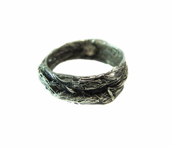 Sterling Silver Unisex Nest Ring