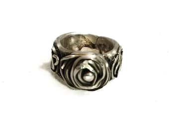 New Item, New Collection, Sterling Silver .925 Unisex "Talisman" Ring, protection from evil or harm, good fortune ring, good luck, bohemian