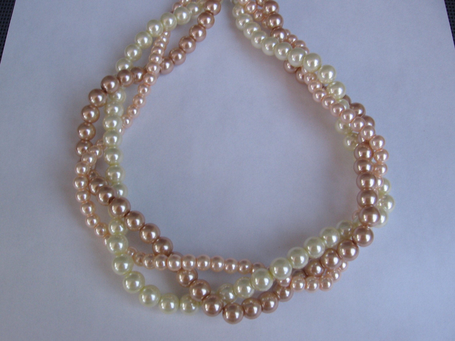【2plan】24SS★ [MADE] Pearl Twisted Necklace Amazon.com: Fresh Water Cultured Pearl Torsade/Twist