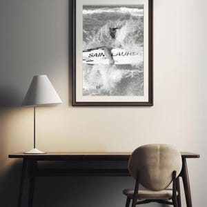Stare pieniądze do wydrukowania na ścianie | Ocean Surf Print | Pobieranie cyfrowe