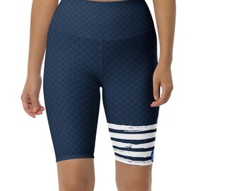 Pickleball Bike Shorts "Blue"