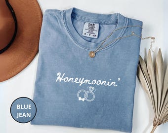 Camiseta para recién casados, Camiseta de luna de miel, Camiseta a juego para parejas, Regalo de boda para recién casados