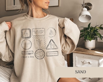Christian Sweatshirt, Christian Shirt, Christian Apparel, Religious Shirt, Christian Aesthetic, Trendy Faith Apparel Gift, Christian Merch