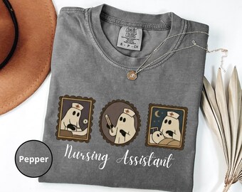 認定看護助手シャツ、CNA、認定看護助手Tシャツ、看護師への感謝、看護師へのギフトシャツ、未来のCNA、CNAシャツ