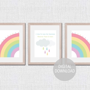 LDS Baptism I Like to Look for Rainbows, Baptism decor, baptism gift idea, primary, it&#39;s great to be 8, primary printable, baptism preview