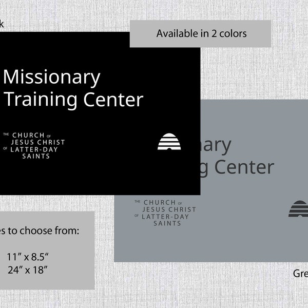 At Home MTC Sign, LDS Missionary Printable Sign, Missionary Training Center, Lds mission, called to serve, missionary signs, missionary gift