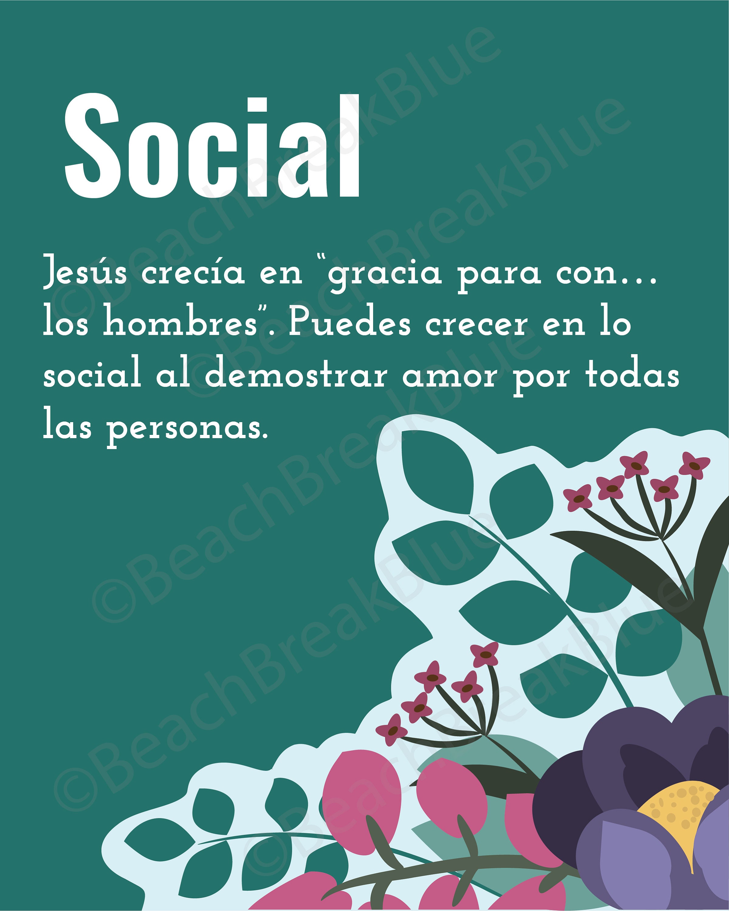 Metas Lds LDS Youth Goals Posters Spanish, Sigue Al Salvador, Metas Juveniles ...
