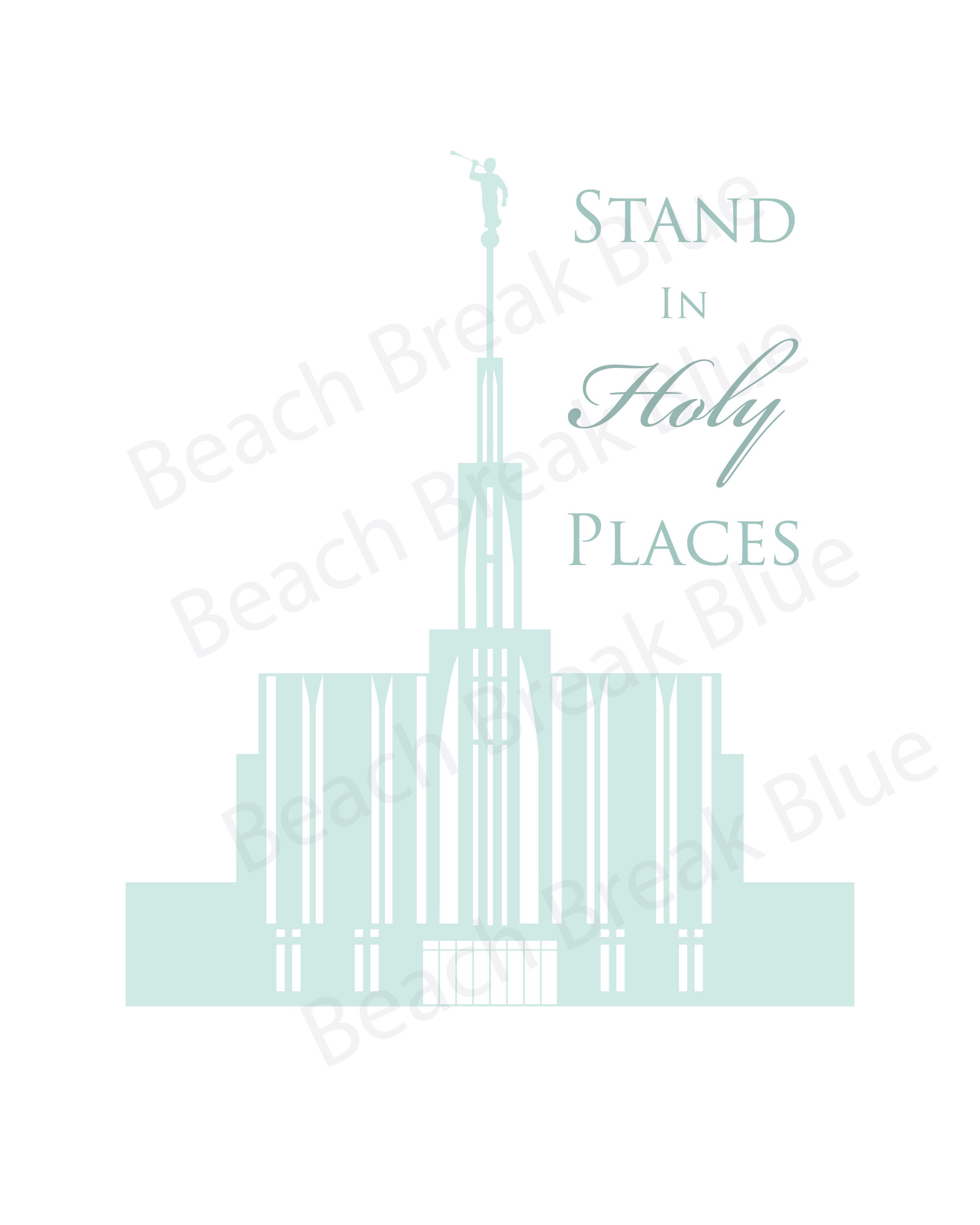 Custom LDS Temple Print, Lds Temple, All Lds Temples, Missionary Gift ...