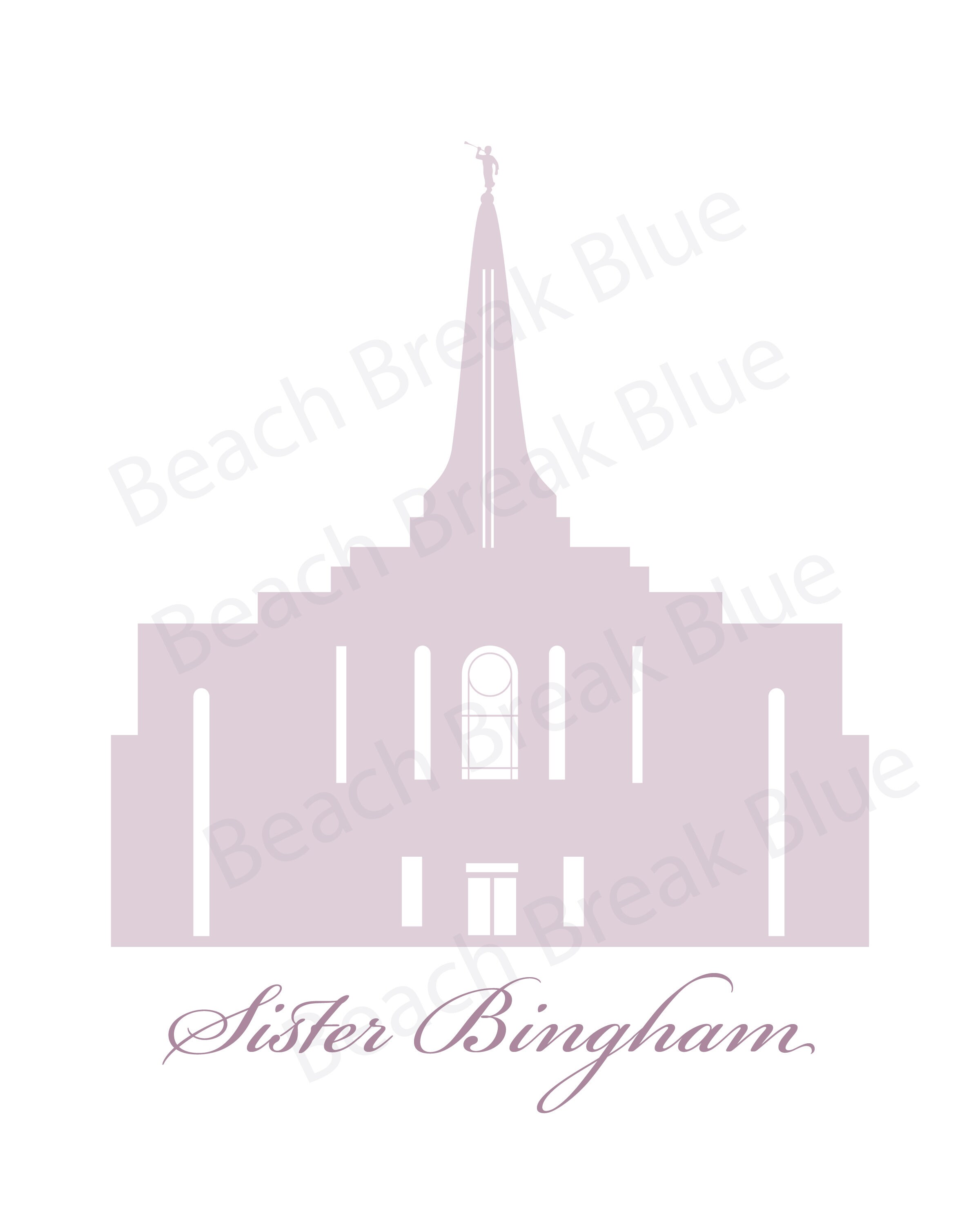 Custom LDS Temple Print, Lds Temple, All Lds Temples, Missionary Gift ...