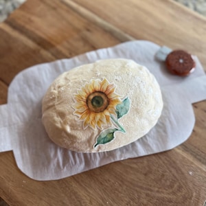 Flowers - 18 Pre-cut Designs - Sourdough Mini Loaf Wafer Paper