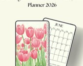 2026 Digital Planner Goodnotes | iPad Planner 2026 | Aesthetic Minimalist PDF Planner | Floral Organizer