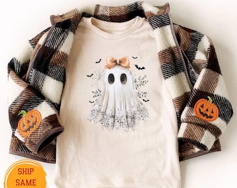 Girls Ghost Bodysuit – Halloween Baby Onesie, Fall Gift