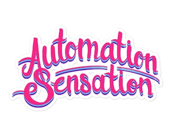 Automation Sensation Sticker