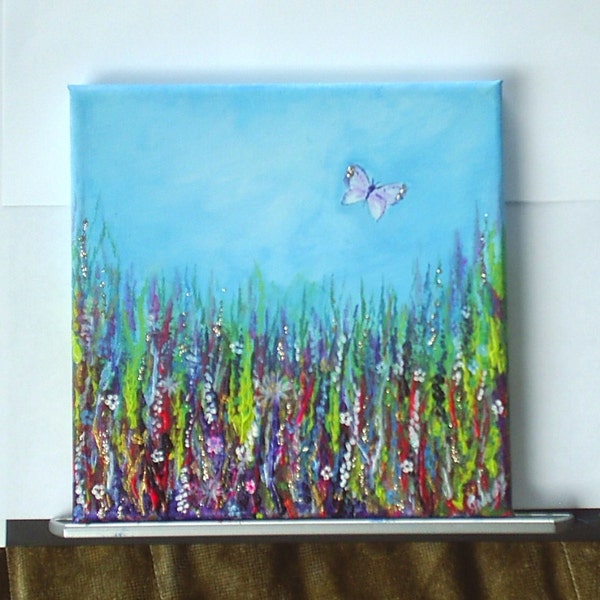 butterfly fantasy box canvas painting