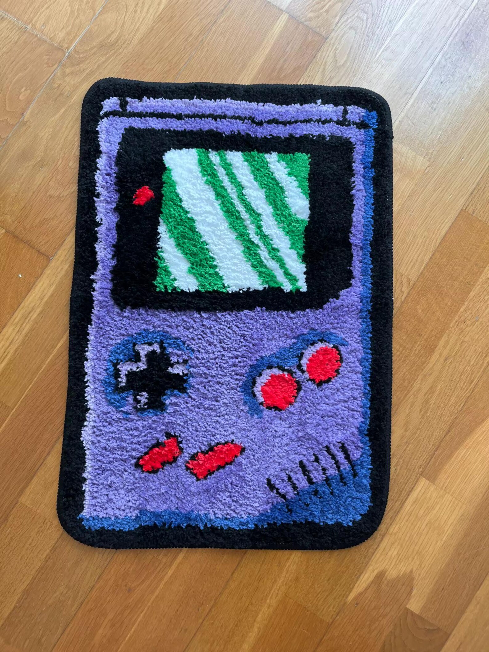 Vintage Game Boy Tufted Rug, Comfy Soft Carpet - Etsy