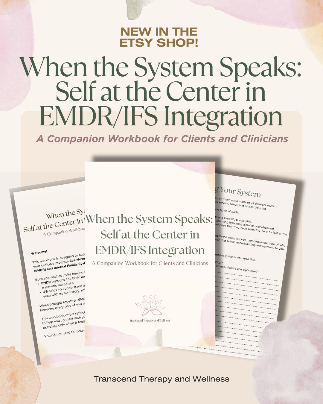 EMDR & IFS Workbook for Clients | Parts Work and Self-exploration ...