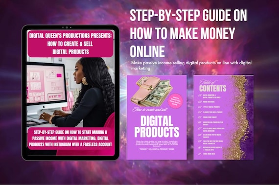How to Create & Sell Digital Products |Passive income | (PDF Download)