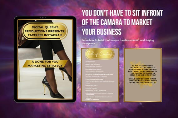 Faceless Instagram Marketing (PDF Download)