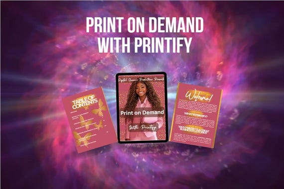 Print on Demand with Printify for beginners (PDF Download)