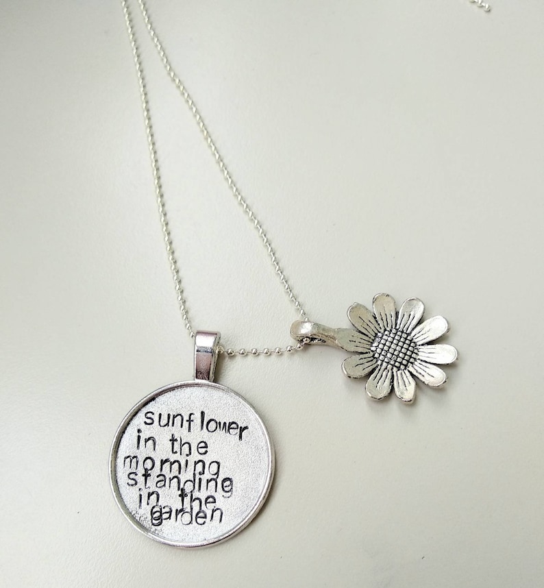 Sunflower in the morning Sunflower by Vampire Weekend lyrics Etsy