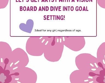 Vision Board and Goal Setting Planner