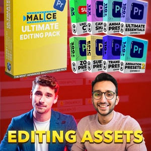 Ultimate Video Editing Bundle | Video Editors, Adobe Premiere Pro, After Effects, Davinci Resolve 20, Iman Gadzhi, Ali Abdaal