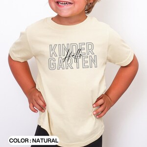 Hallo Kindergarten Tshirt, Schulanfang Tshirt, Sweatshirt, Erster Schultag, Schulanfang, Studenten Shirt, 1. Schultag Geschenk