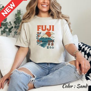 Japanese Streetwear Fuji Tshirt | Japanese Style | Japanese Clothing | Gift for Japanese | Anime Aesthetic | Japan Art Tshirt, Sweatshirt
