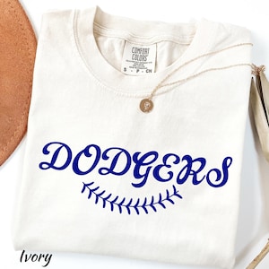Comfort Colors® Dodgers Baseball T-shirt, Womens Game Day Tshirt, Dodgers Fan Shirt, Vintage Dodgers Game Day Shirt, Ships from USA
