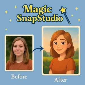 Custom Disney Style Portrait | Single Character | Personalized Cartoon Art