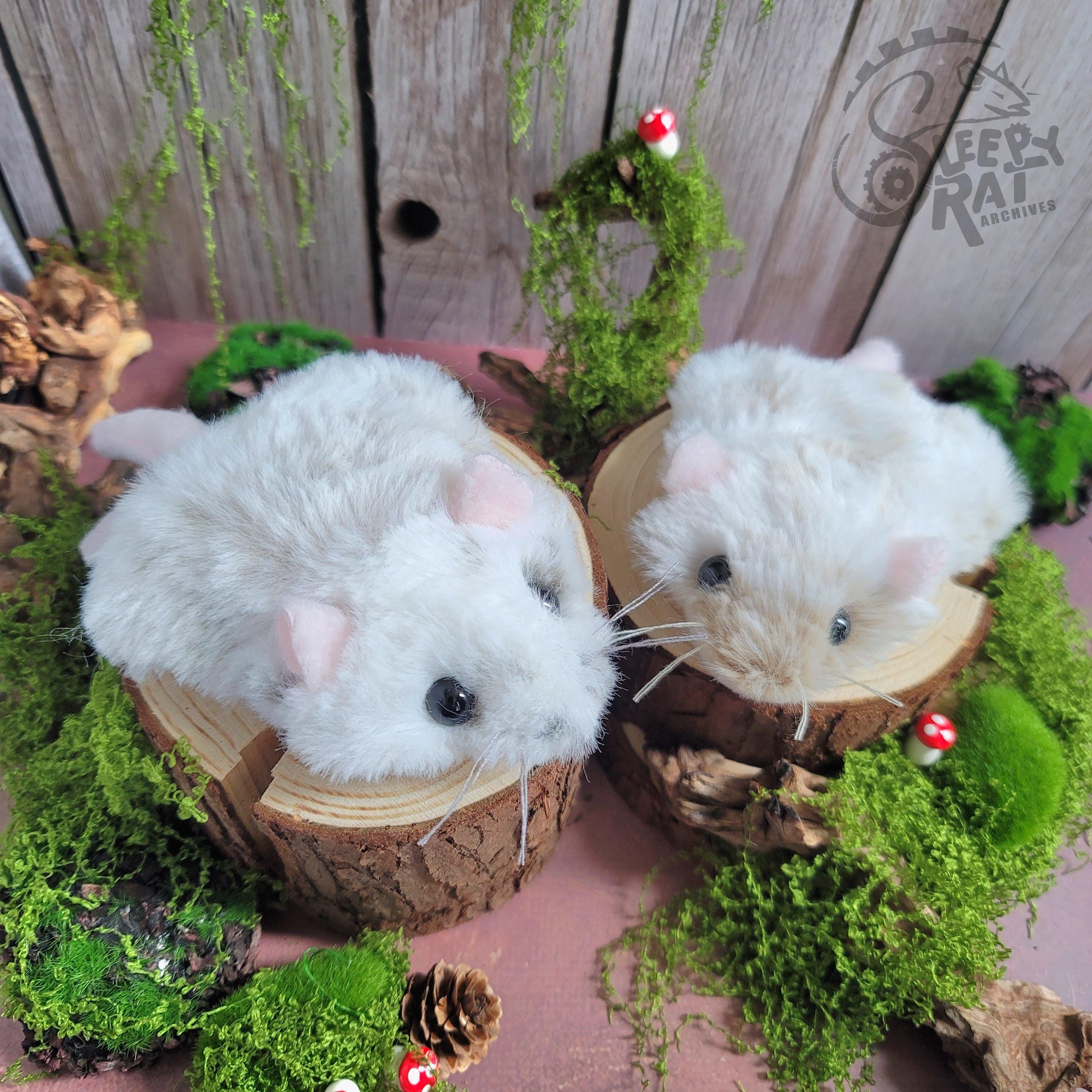 Marbled Pocket Rat Plushie – Bean Bag Fidget Toy | Soft Minky Stuffed ...