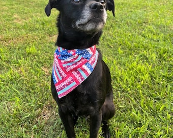 4th of July Over-The-Collar Pet Bandana