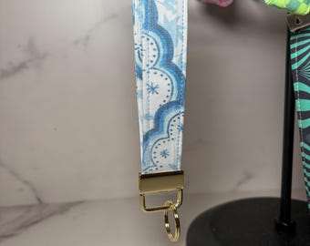 Fabric Wristlet Keychain