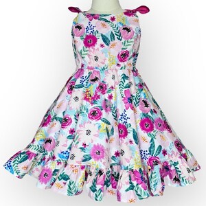 Eva Dress - Girl Dress- Spring/Summer Dress - Cotton Dress