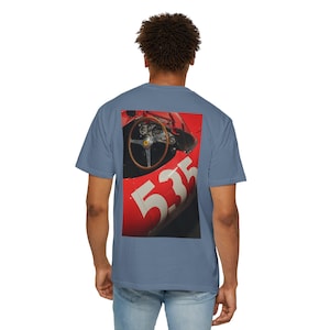 Vintage Car Enthusiast T-Shirt - Unisex Garment-Dyed Tee, Perfect for Auto Shows, Birthday Gifts, Racing Events, Casual Wear