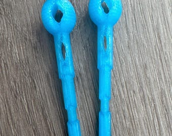 3D Printed 2pcs Cannon Compatible with Rescue Wheel Marshall Truck - Replacement Part