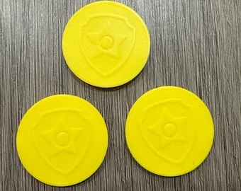 Replacement Launcher Projectiles Compatible with The Movie Chase Transforming City Cruiser - 3 Discs