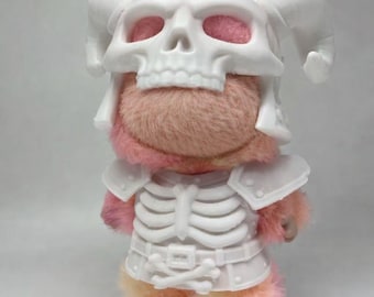 Customizable 3D Printed Knight Armor Costume for 17cm Dolls