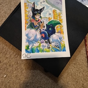 Genshin Aquarellmalerei - Tighnari!