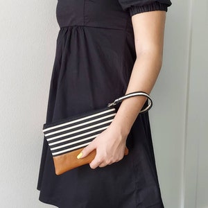 Cartera de pulsera para iPhone, monedero de pulsera, clutch, monedero de cuero vegano, regalo de Navidad para amiga, regalo para esposa, regalo de vacaciones para ella, regalo para ella