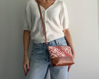 Crossbody Bag, Women’s Crossbody Purse, Vegan Shoulder Bag, Medium, Summer Crossbody Wallet, Christmas Gift for Her