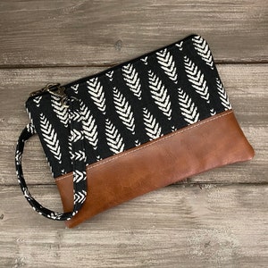 Cartera de pulsera, monedero de pulsera, monedero de pulsera para iPhone, monedero tipo billetera, monedero de pulsera vegano, monedero, regalo para esposa, regalo para el día de la madre