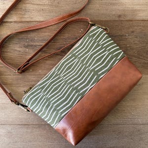 Women's Crossbody Bag, Olive Green Shoulder Bag, Crossbody Purse, Neutral Crossbody Wallet, Gift for her, Mothers Day gift, Summer Crossbody