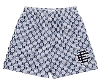 Pantalones cortos deportivos de malla EE para hombre: ligeros, transpirables y cómodos.