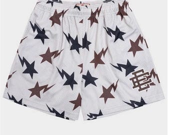 Shorts de sport en filet EE pour hommes - Shorts de sport légers, respirants et confortables