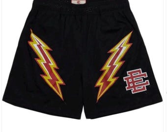 Shorts de sport en filet EE pour hommes - Shorts de sport légers, respirants et confortables