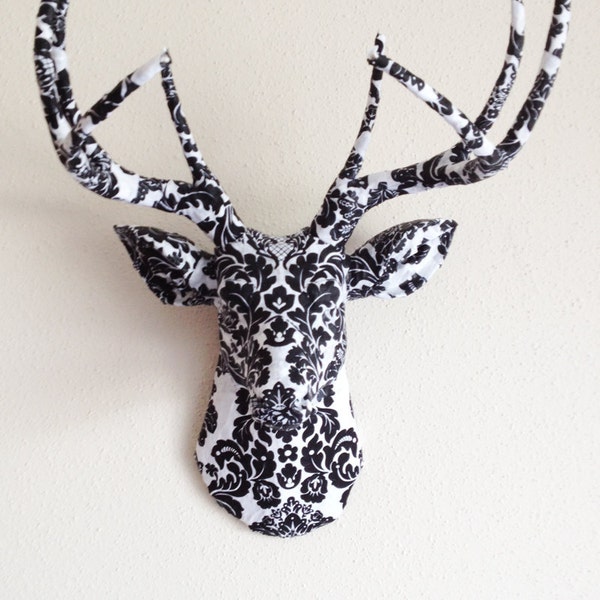 Damask Deer Head Wall Mount