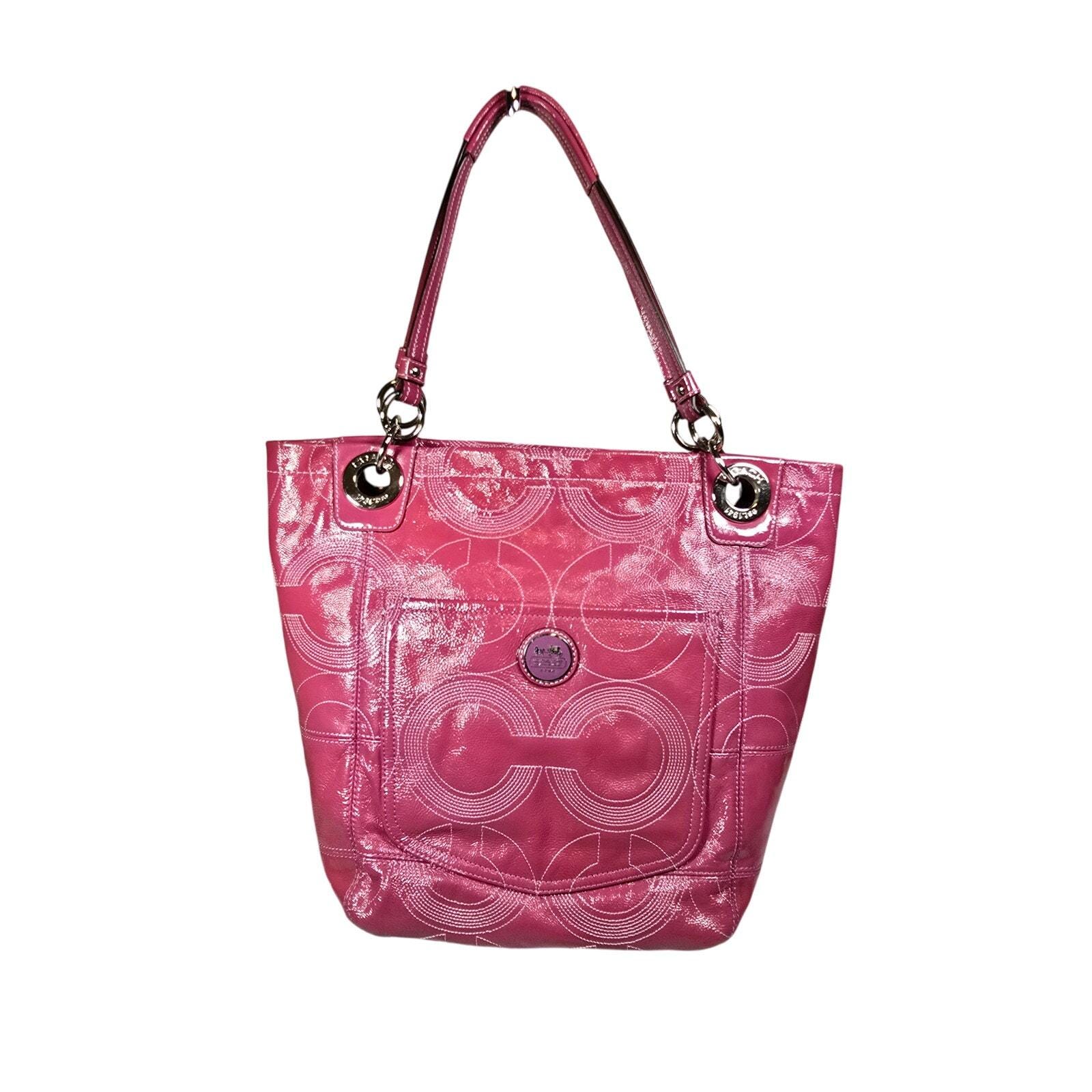 Coach 1941 Alex Pink Patent Leather Tote 14265